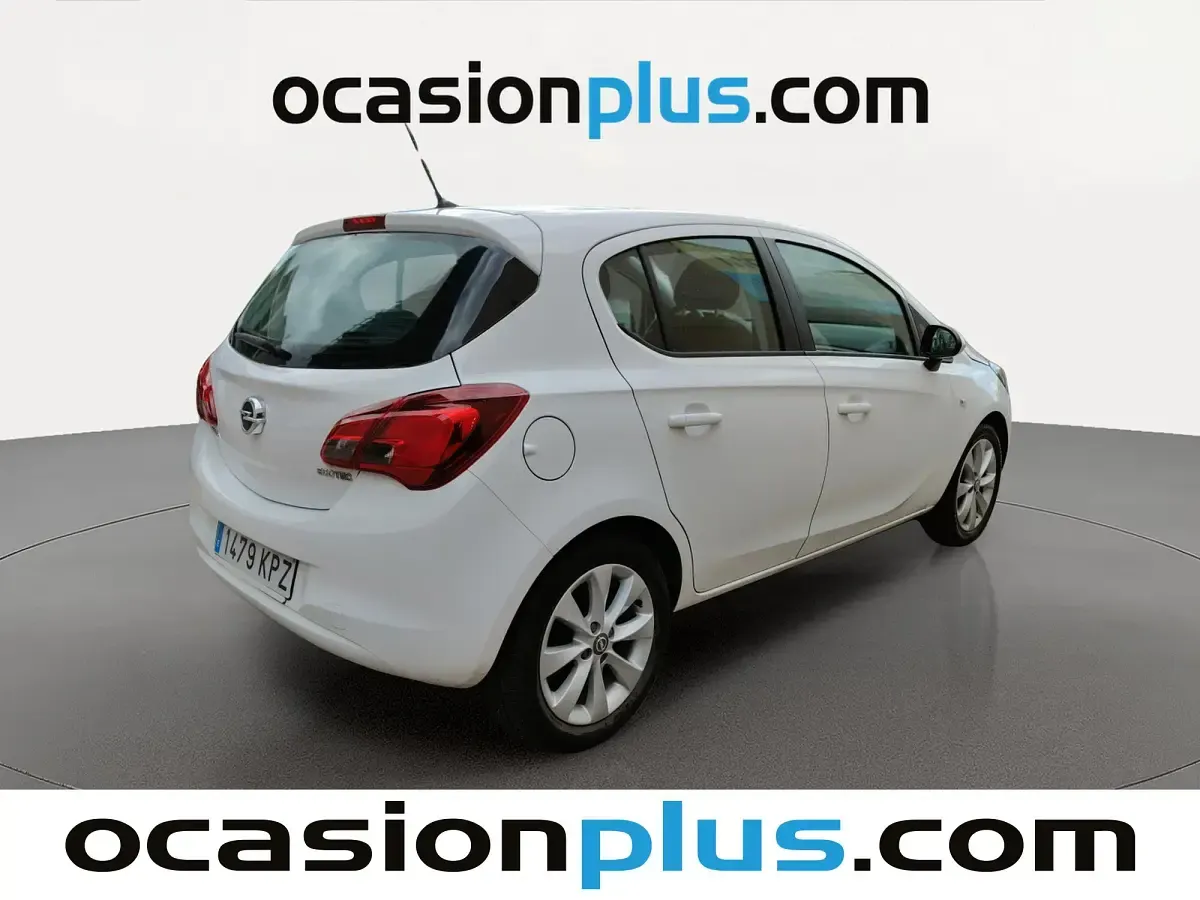 Begagnad Opel Corsa Selective 90 HK (66 kW) 2018 Vit Halvkombi
