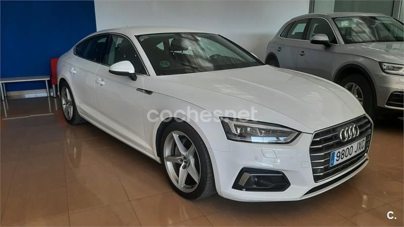 Blanco Usado 2017 Audi A5 Sportback Sport Berlina | 26.990 € (Precio justo) - Imagen 1/4