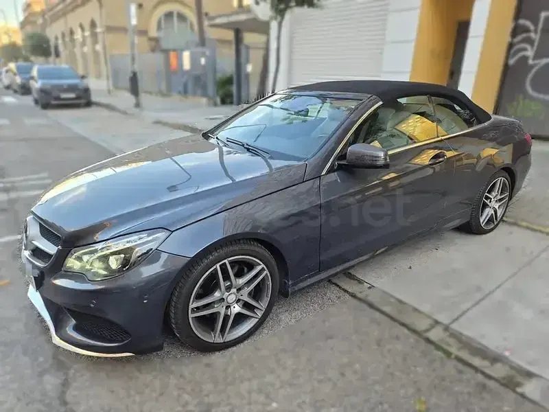 Usado Mercedes E250 211 CV (155 kW) 2014 Gris / plata Descapotable