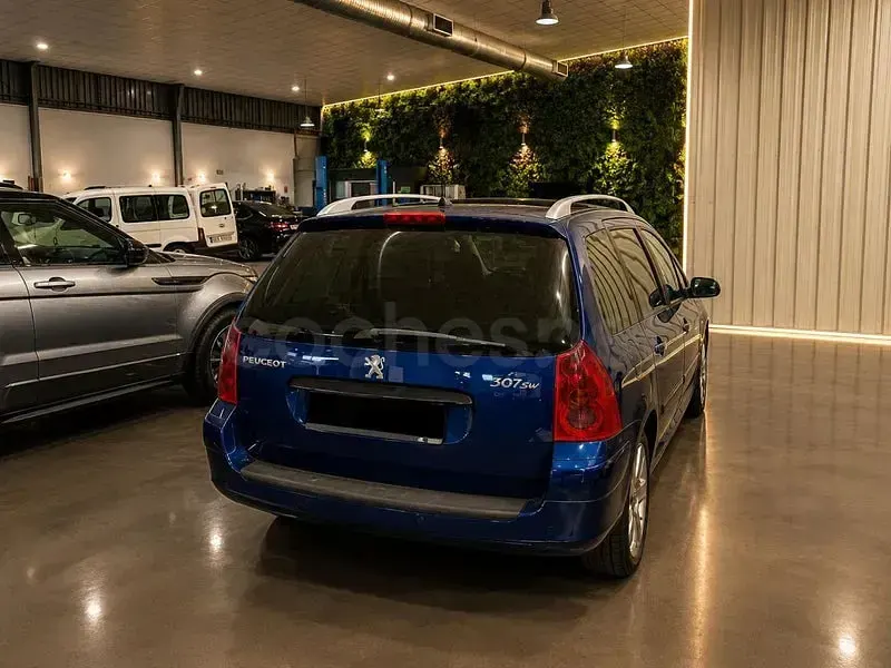 Usado Peugeot 307 136 CV (100 kW) 2004 Azul Familiar