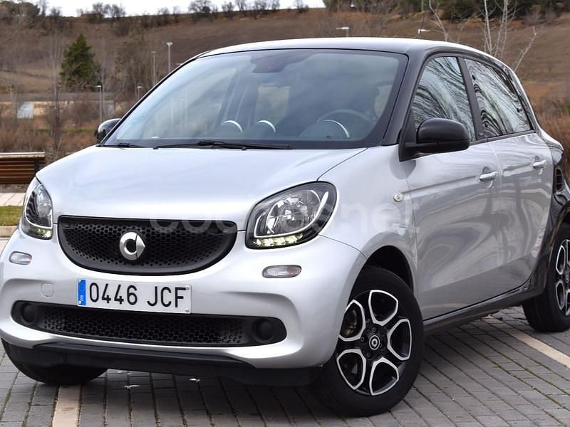 Usado Smart ForFour Prime 90 CV (66 kW) 2015 Gris / plata Utilitario