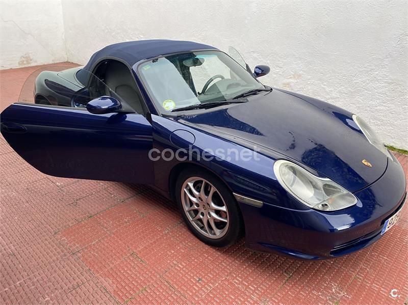Usado Porsche Boxster 220 CV (161 kW) 2003 Azul Descapotable