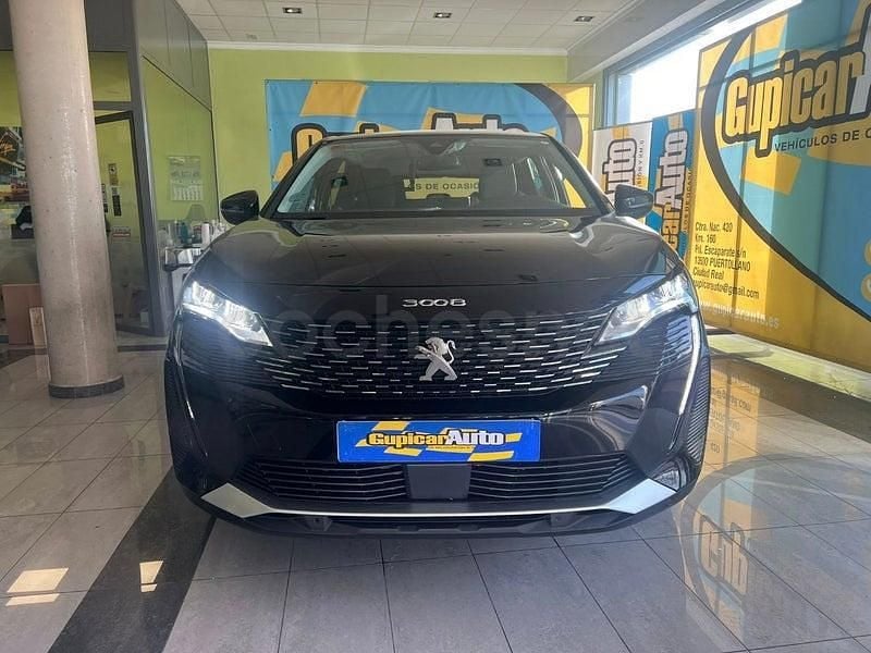 Käytetty Peugeot 3008 Active 130 HP (95 kW) 2021 Musta Katumaasturi