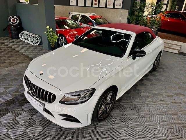 Usado Mercedes C200 184 CV (135 kW) 2022 Blanco Descapotable