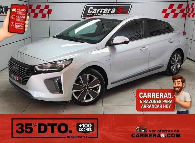 Usado Hyundai Ioniq 141 CV (103 kW) 2019 Gray Utilitario