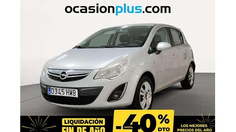 Plateado Usado 2012 Opel Corsa Selective Utilitario | 5450 € (Precio justo) - Imagen 1/4