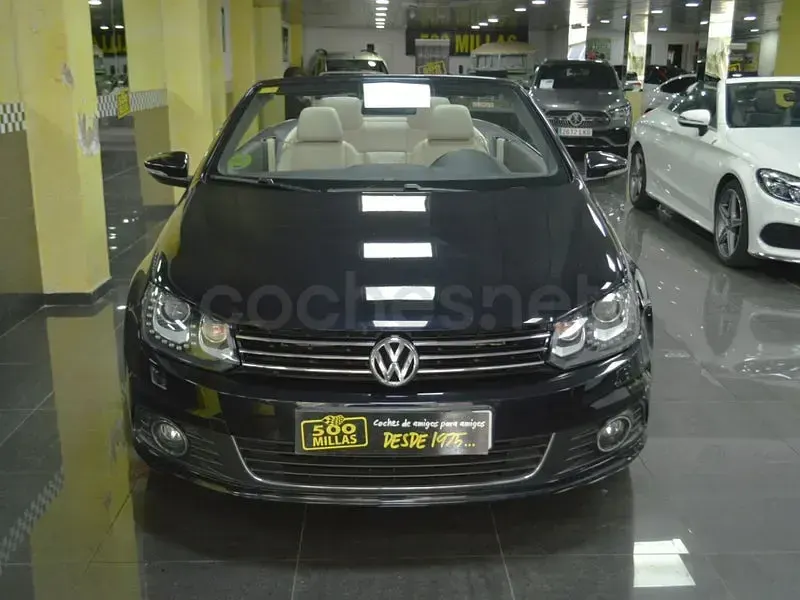 Usado VW Eos 210 CV (154 kW) 2015 Negro Descapotable