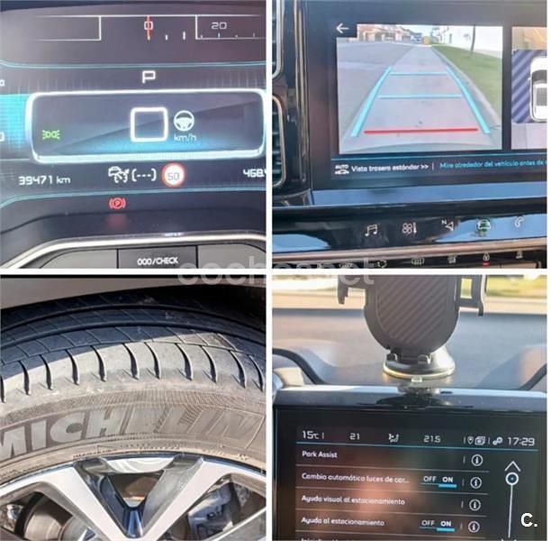 Usado Citroën C5 Aircross Shine 131 CV (96 kW) 2019 Negro SUV