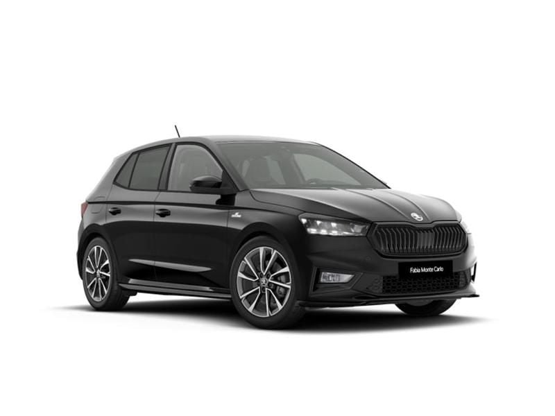 Nuevo Skoda Fabia Monte Carlo 116 CV (85 kW) 2025 Negro mágico efecto perla Utilitario