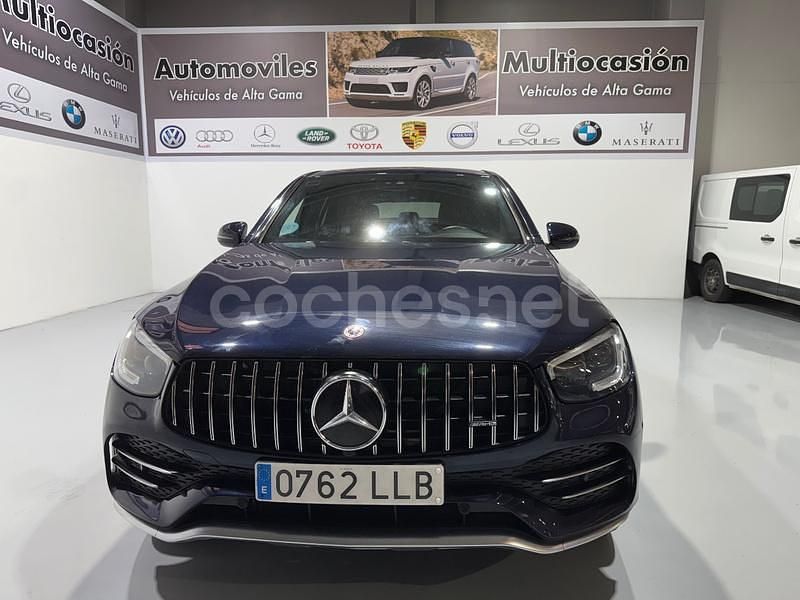 Usado Mercedes GLC43 AMG 390 CV (286 kW) 2020 Azul Coupe