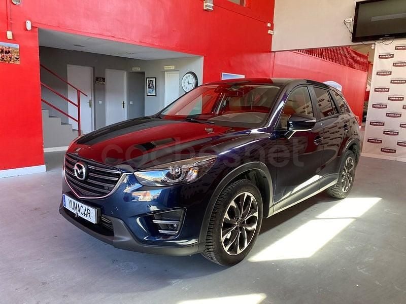 Usado Mazda CX-5 Luxury 150 CV (110 kW) 2017 Azul SUV