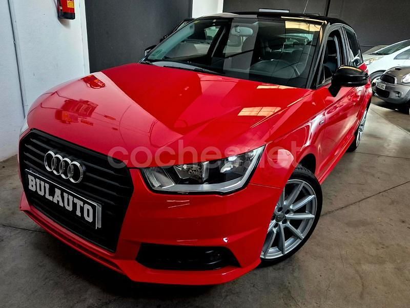Usado Audi A1 Sportback Design 95 CV (69 kW) 2018 Rojo Utilitario