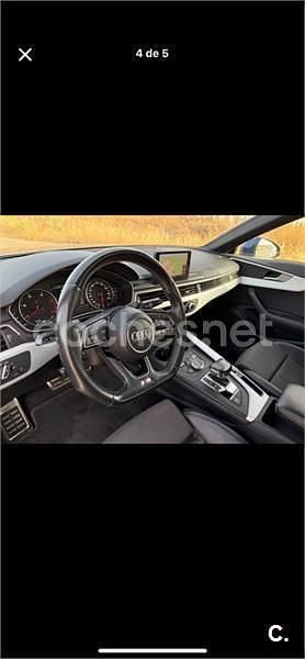 Usado Audi A4 S-Line 150 CV (110 kW) 2018 Azul Familiar