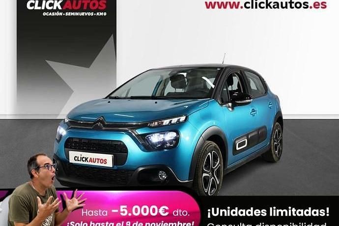 Blanco Usado 2022 Citroën C3 Feel Utilitario | 10.050 € (Precio justo) - Imagen 1/4