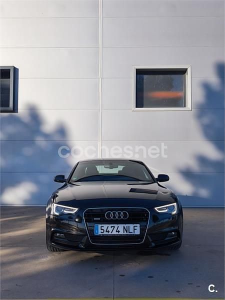 Usado Audi A5 S-Line 211 CV (155 kW) 2013 Negro Coupe