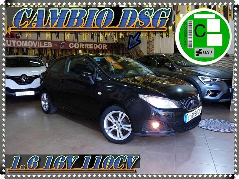 Usado Seat Ibiza SC Sport 105 CV (77 kW) 2010 Negro Utilitario