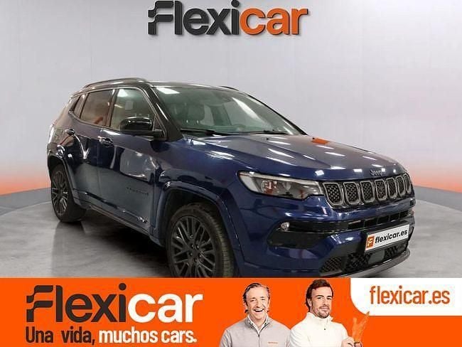 Azul Usado 2021 Jeep Compass Limited SUV | 18.390 € (Precio justo) - Imagen 1/4