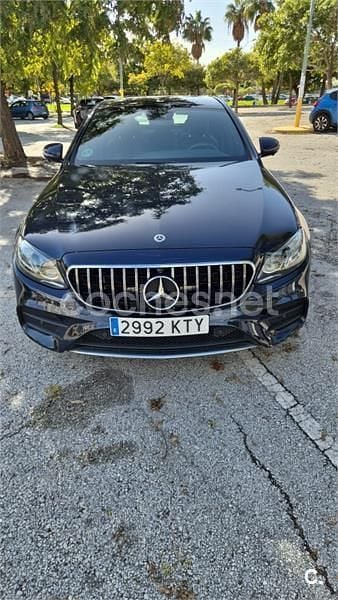 Azul Usado 2019 Mercedes E450 Berlina | 36.300 € (Un poco caro) - Imagen 1/4