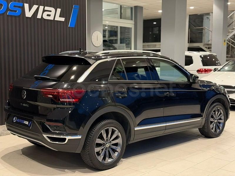 Usado VW T-Roc Sportline 150 CV (110 kW) 2020 Negro SUV