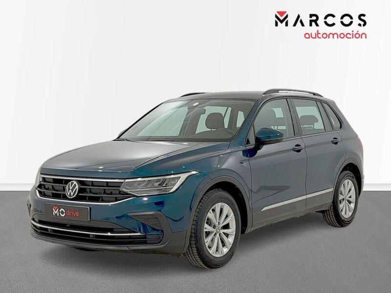 Verde Usado 2021 VW Tiguan Life SUV | 23.900 € (Precio justo) - Imagen 1/4
