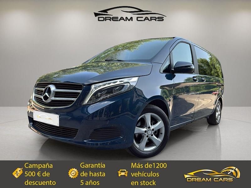 Usado Mercedes V220 Avantgarde 163 CV (119 kW) 2018 Azul Monovolumen