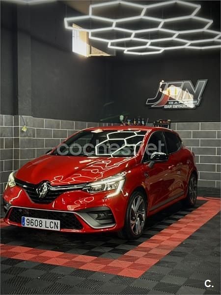 Usado Renault Clio IV RS Line 100 CV (73 kW) 2019 Rojo Berlina