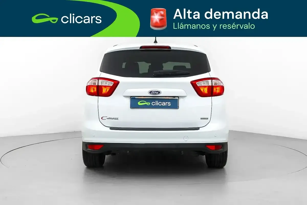 Usado Ford C-MAX Titanium 125 CV (91 kW) 2014 Blanco Monovolumen