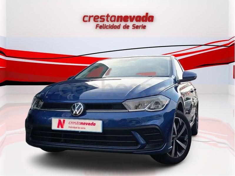 Usado VW Polo 95 CV (69 kW) 2024 Azul Utilitario