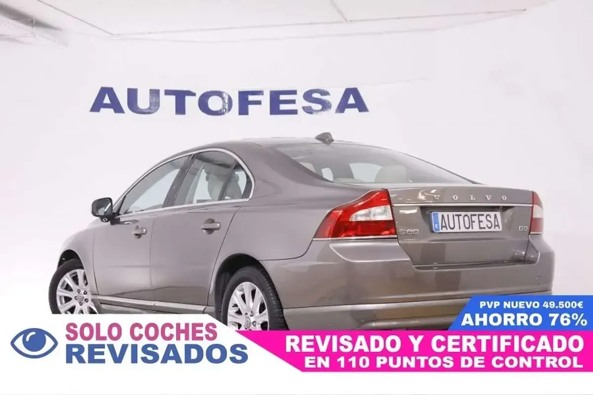 Usado Volvo S80 Summum 163 CV (119 kW) 2011 Marrón Berlina