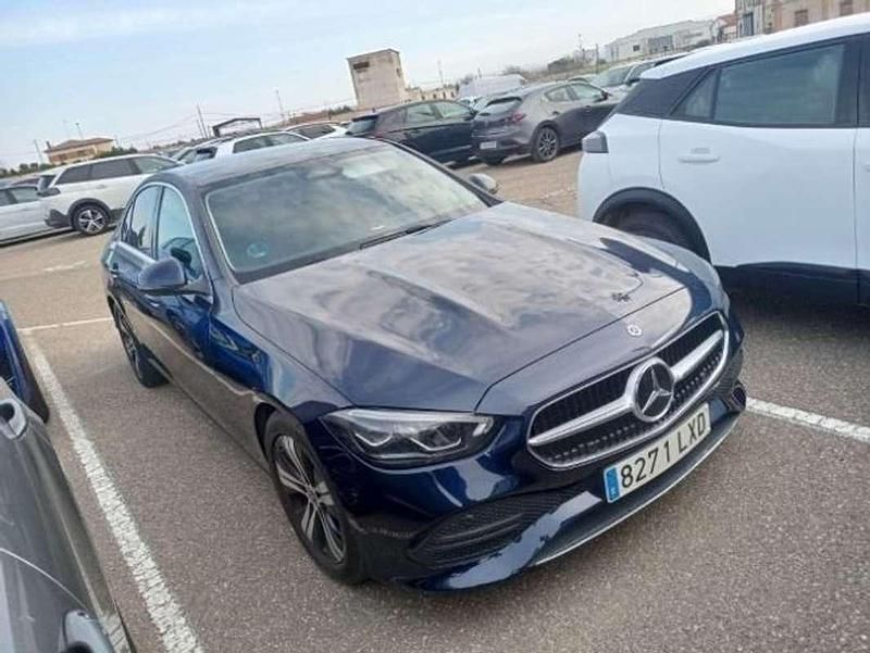 Usado Mercedes C200 163 CV (119 kW) 2022 Azul Berlina