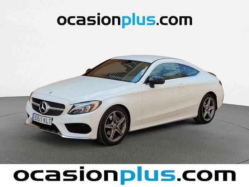 Blanco Usado 2018 Mercedes C220 AMG Coupe | 25.910 € (Precio justo) - Imagen 1/2
