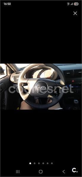 Usado Audi A3 Attraction 102 CV (75 kW) 2003 Gris / plata Berlina