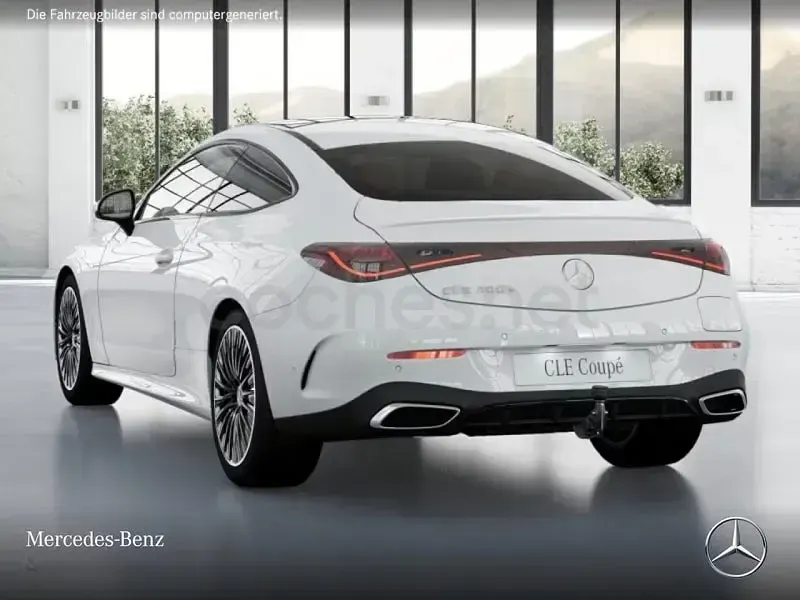 Usado Mercedes CLE300 313 CV (230 kW) 2025 Blanco Coupe