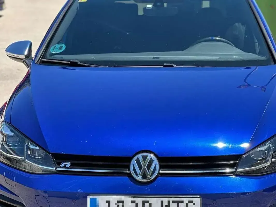 Usado VW Golf VII R 310 CV (228 kW) 2017 Azul Berlina