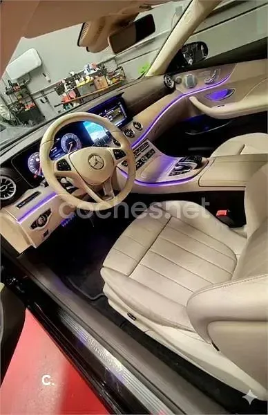 Usado Mercedes E220 194 CV (142 kW) 2018 Negro Coupe