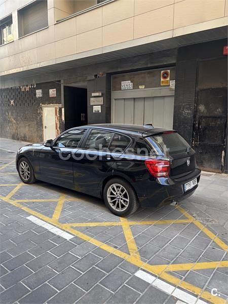 Negro Usado 2014 BMW 116 Utilitario | 7200 € (Super precio) - Imagen 1/4