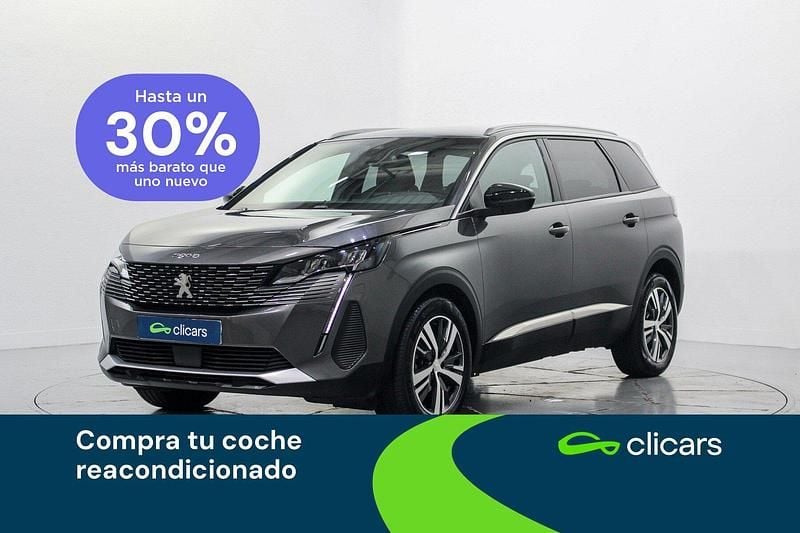 Gris Usado 2024 Peugeot 5008 Allure Monovolumen | 23.990 € (Precio justo) - Imagen 1/4
