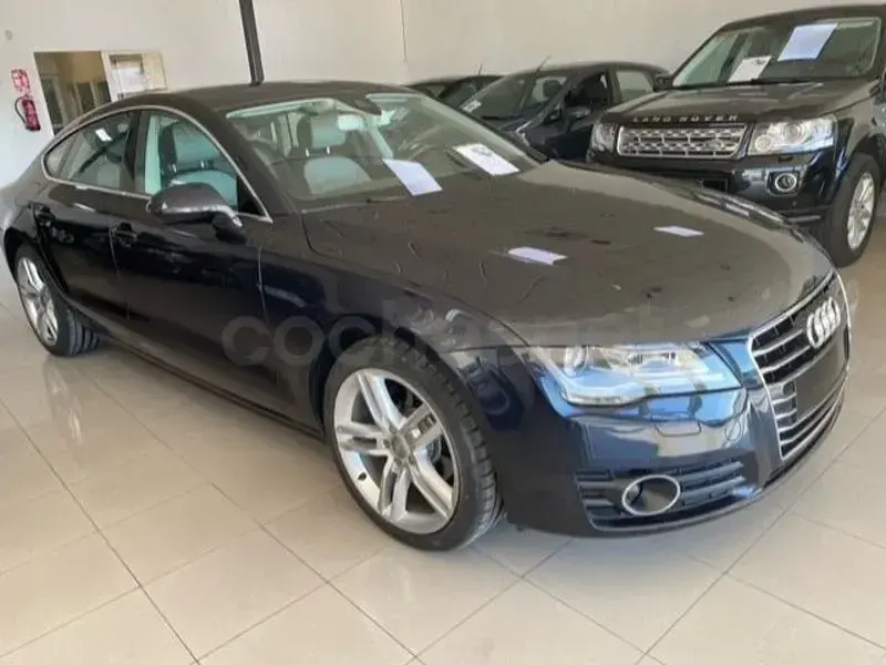 Usado Audi A7 Sportback 204 CV (150 kW) 2013 Azul Utilitario