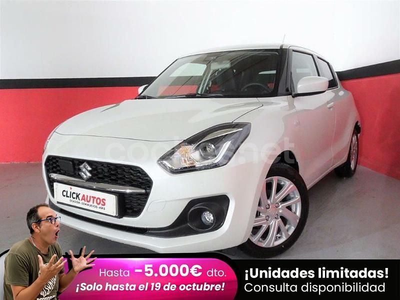 Blanco Usado 2021 Suzuki Swift Utilitario | 13.600 € (Precio justo) - Imagen 1/4