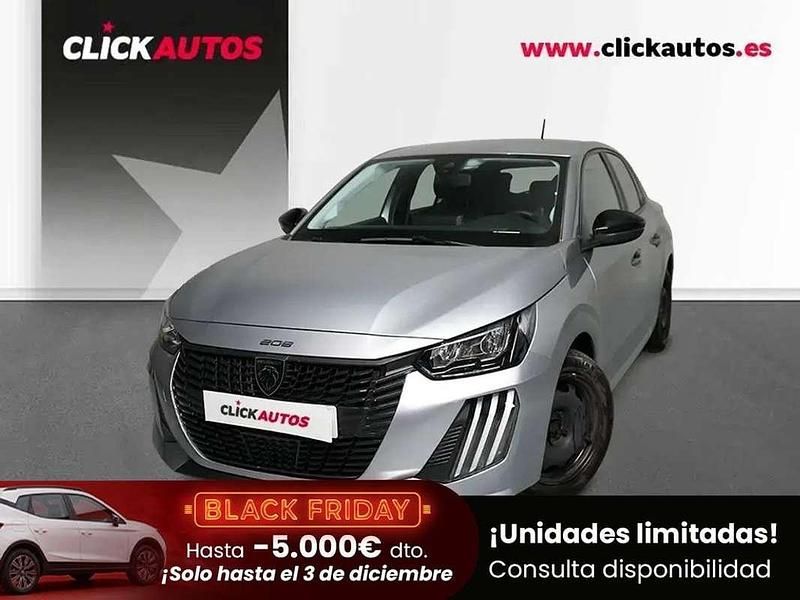 Gris Usado 2024 Peugeot 208 Active Utilitario | 12.150 € (Super precio) - Imagen 1/4