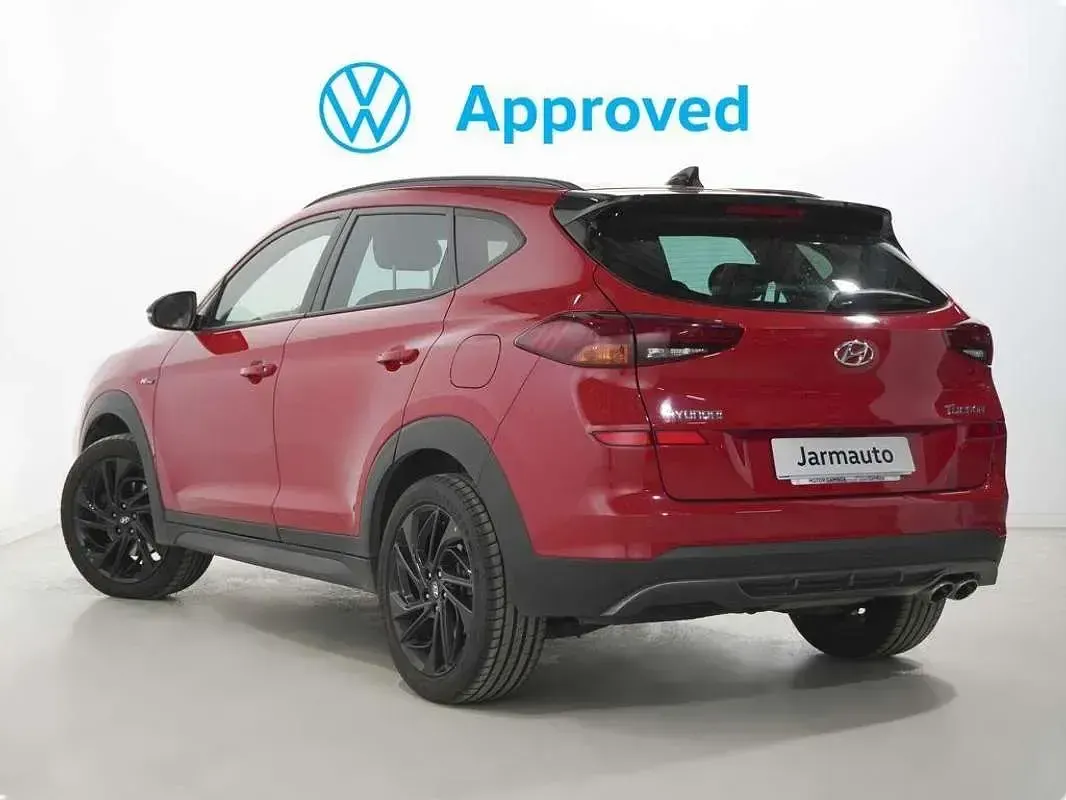 Usado Hyundai Tucson N Line 136 CV (100 kW) 2020 Rojo SUV
