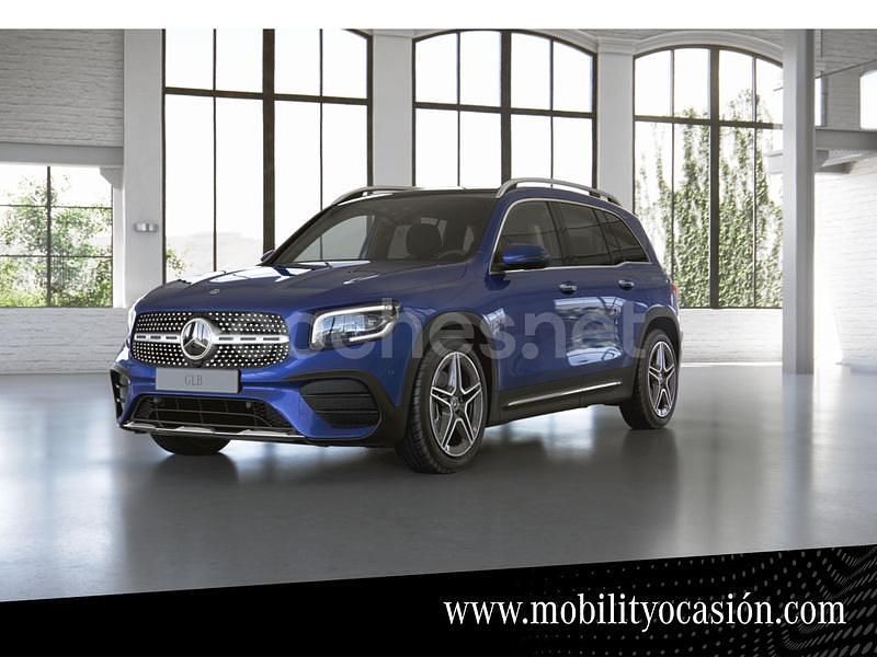Azul Usado 2021 Mercedes GLB200 SUV | 36.500 € (Precio justo) - Imagen 1/4