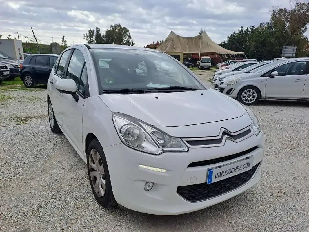 Usado Citroën C3 PureTech 82 CV (60 kW) 2014 Blanco Utilitario