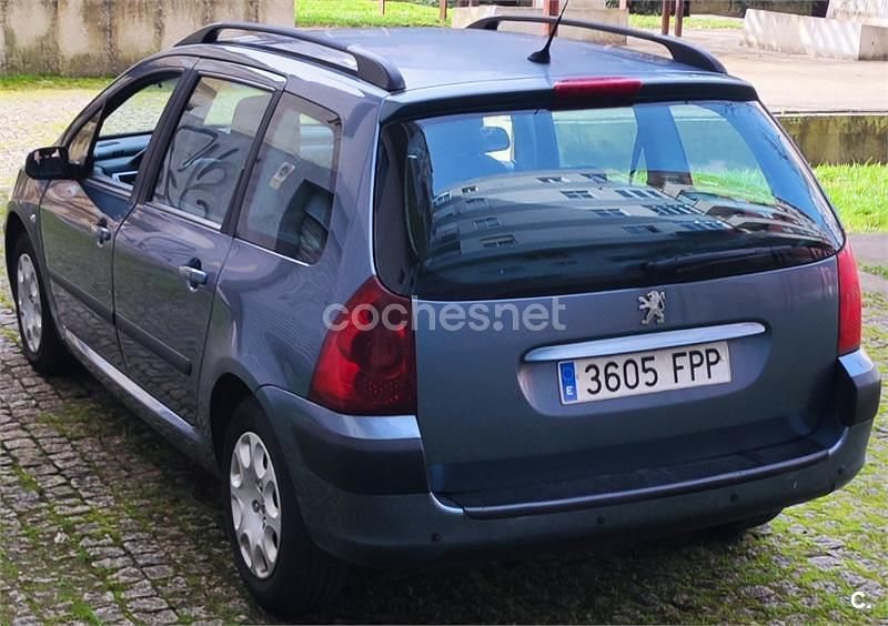 Usado Peugeot 307 110 CV (80 kW) 2007 Gris / plata Familiar