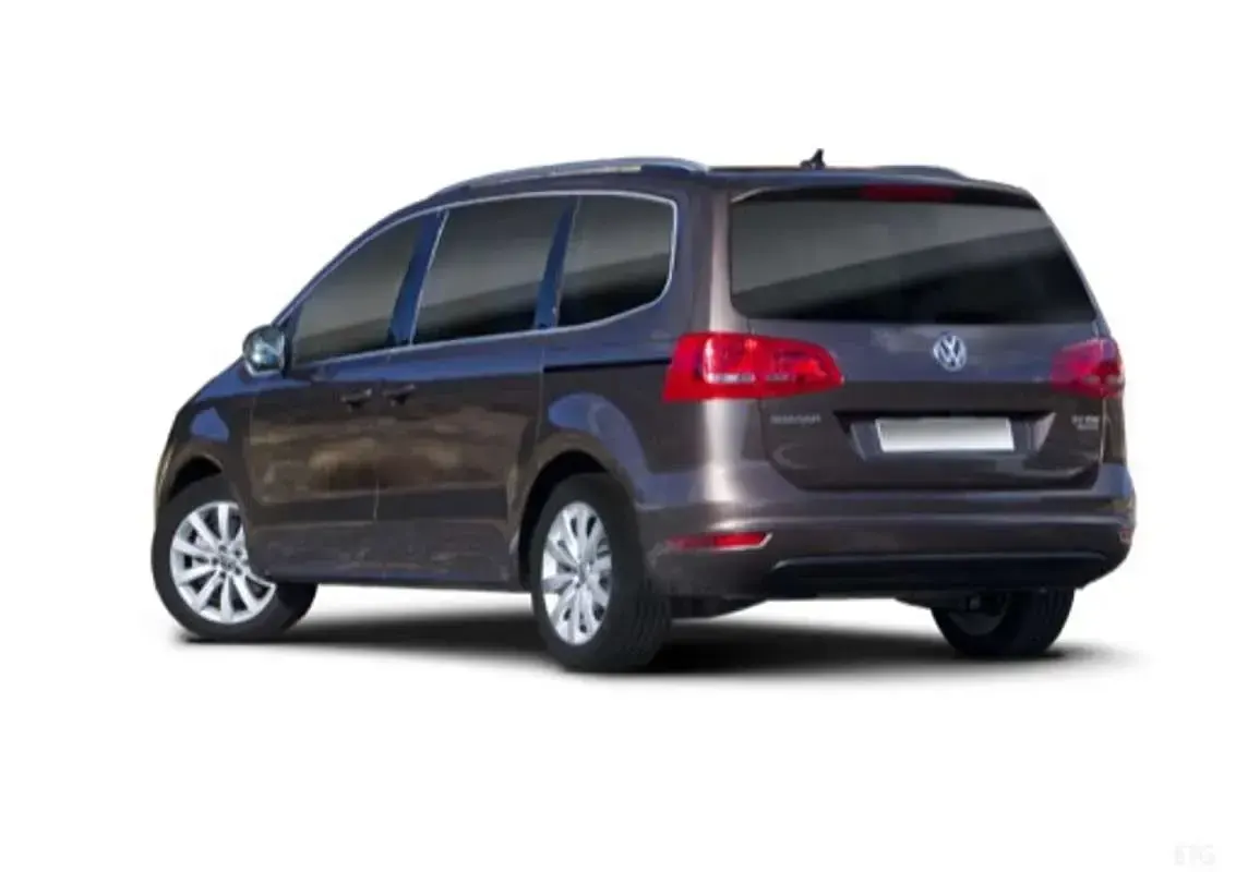 Usado VW Sharan Edition 140 CV (102 kW) 2011 Negro Monovolumen