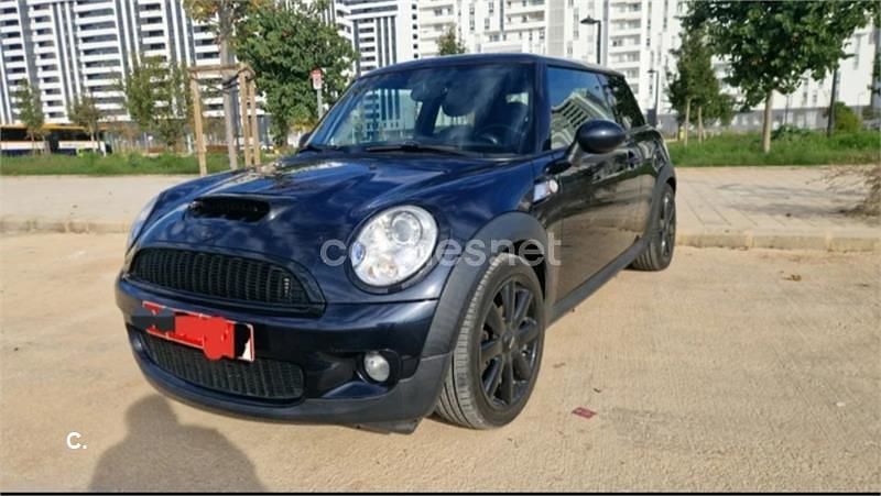 Negro Usado 2008 Mini Cooper S Utilitario | 7900 € (Precio justo) - Imagen 1/4