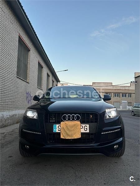 Usado Audi Q7 S-Line 245 CV (180 kW) 2012 Negro SUV