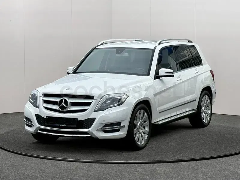 Usado Mercedes GLK220 170 CV (125 kW) 2014 Blanco SUV