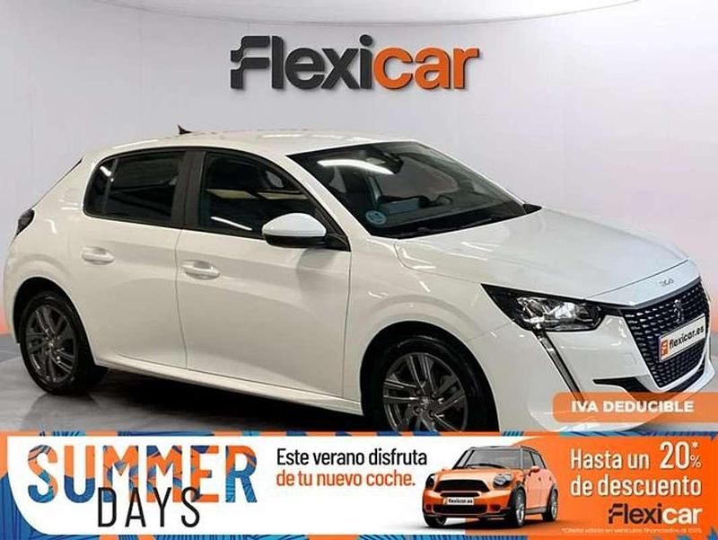 Blanco Usado 2021 Peugeot 208 Active Utilitario | 11.490 € (Super precio) - Imagen 1/4