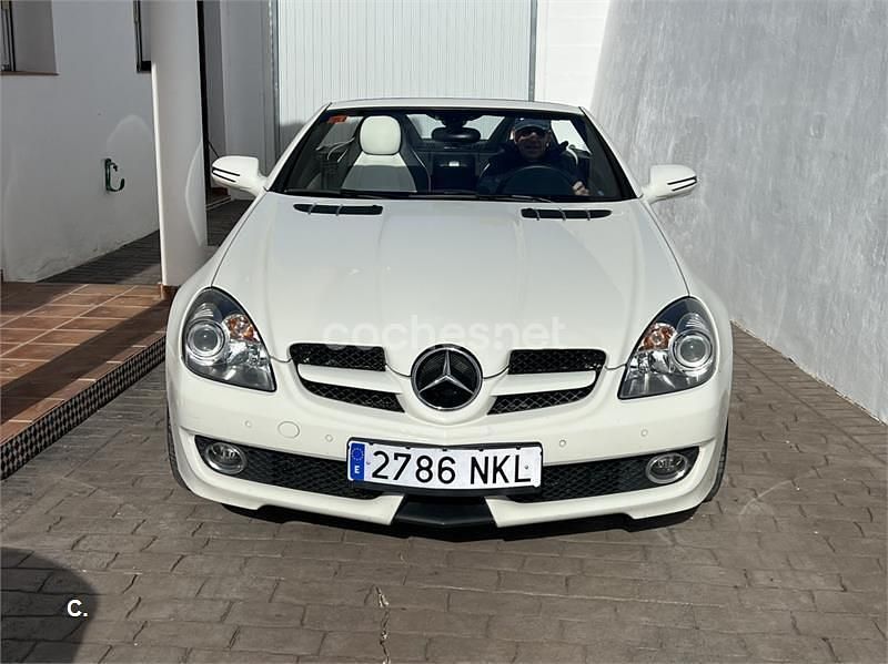 Usado Mercedes SLK200 2LOOK Edition 184 CV (135 kW) 2010 Blanco Descapotable